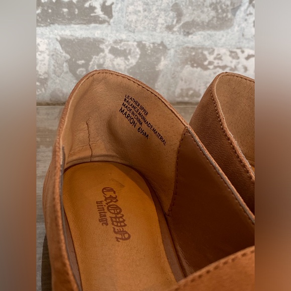 Like New Chroma Vintage Marion Leather Flats SZ 6.5 - Picture 4 of 10